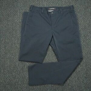Bluffworks Pants Mens‎ 35x32 Blue Tailored Fit Chino Straight Travel